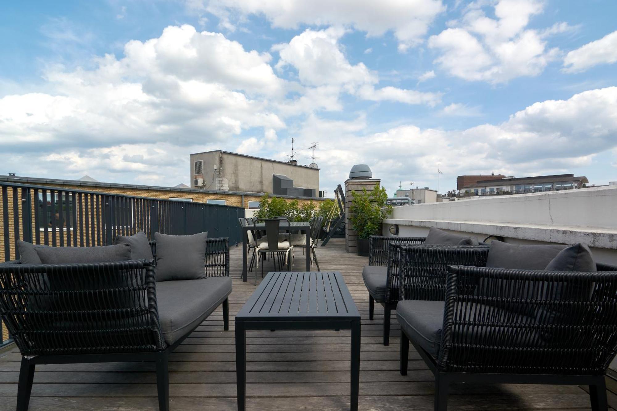 Apartament Luxury Penthouse - Private Balcony - Heart Of Kopenhaga Zewnętrze zdjęcie